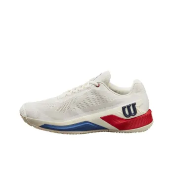 Wilson Rush Pro 4.0 Anti Slip Wear Resistant Low Top Tennis Shoes Women's White