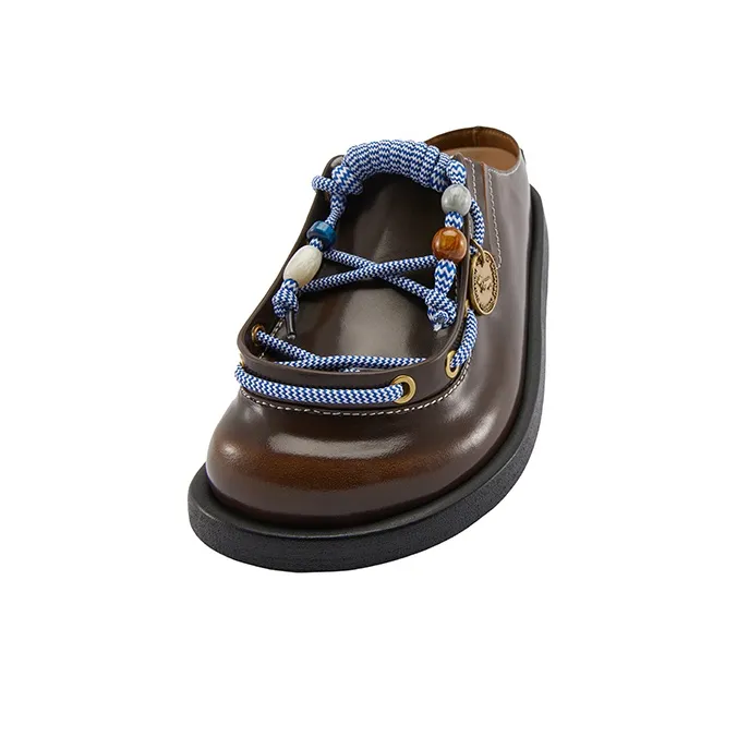 SUGARSU Abrasion Resistant Slip Resistant Closed Toe Slippers Women's Brown-1