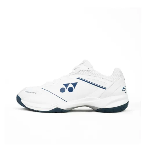 YONEX POWER CUSHION 65 Cushioning Breathable Balance Low Top Badminton Shoes Unisex White Blue