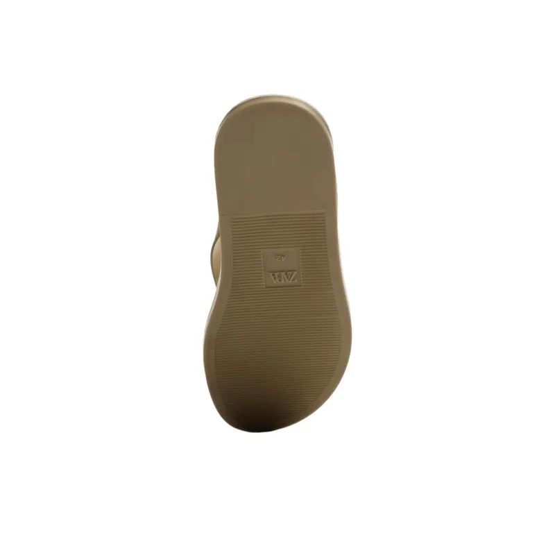ZARA Abrasion Resistant Flip Flops Men's Taupe-3