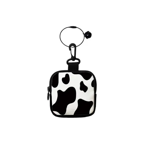NEARAY Fabric Card Holder, Wallet Women's Black & White