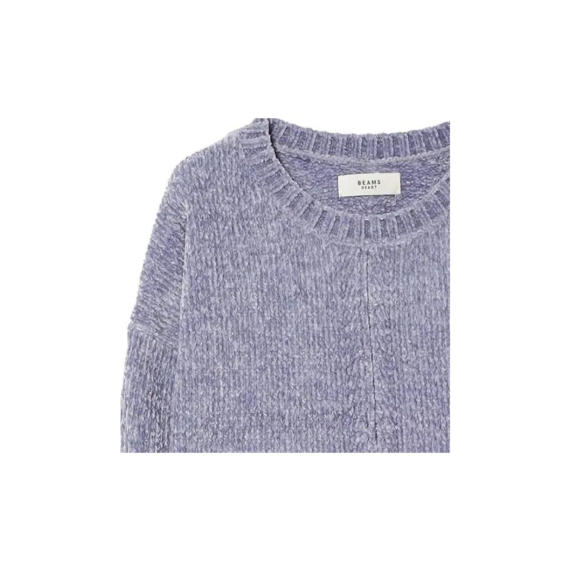 Beams HEART Knitwear Women's Blue-3