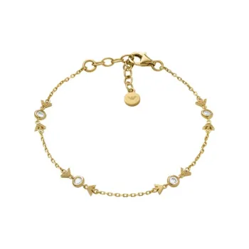 EMPORIO ARMANI 925 Sterling Silver Bracelets Women's Gold