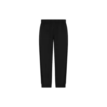EMPORIO ARMANI EA7 SS25 Knitted Sweatpants Men's Black