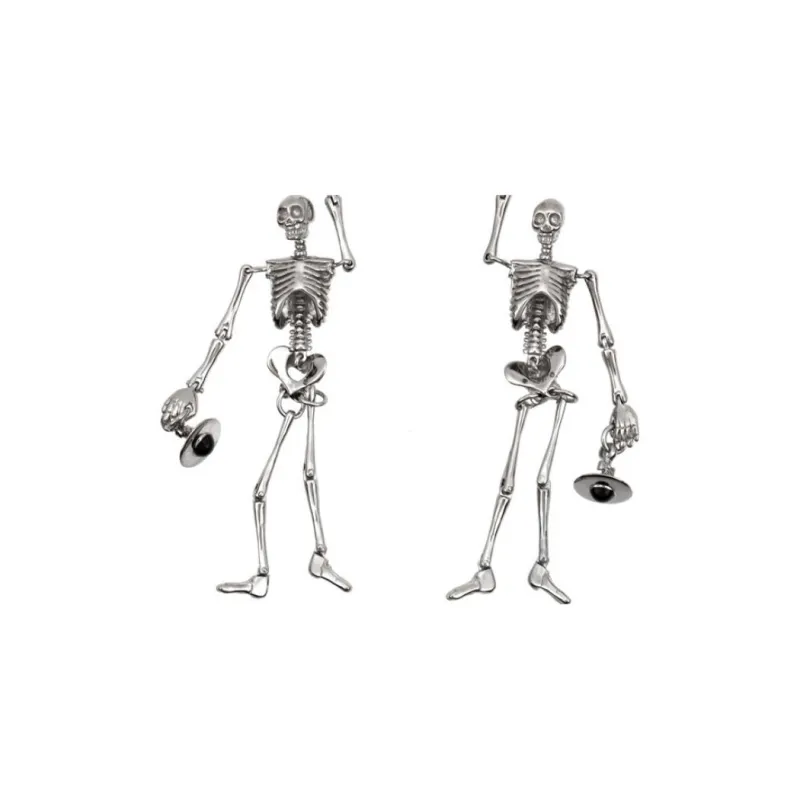 Vivienne Westwood Skeleton-pendant Earrings-2