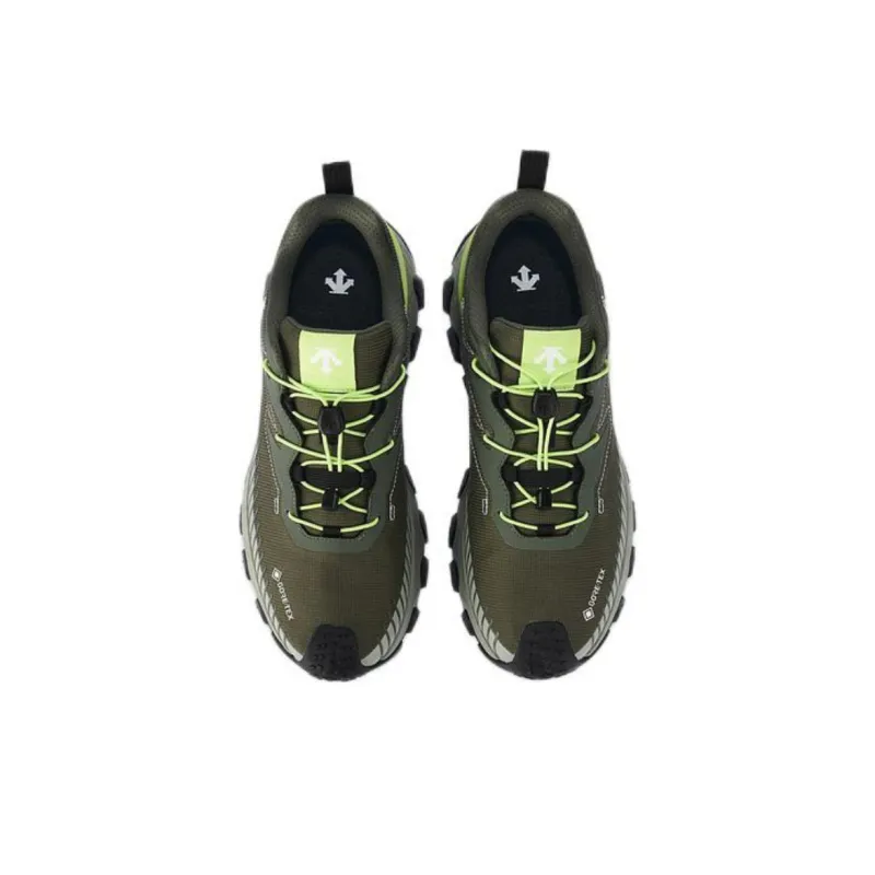 DESCENTE SKI STYLE Anti-Slip Wear-Resistant Low-Top Casual Shoes Men's Army Green-2