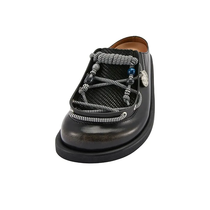 SUGARSU Abrasion-Resistant Slip-Resistant Wrap-toe Slippers Women's Black-1