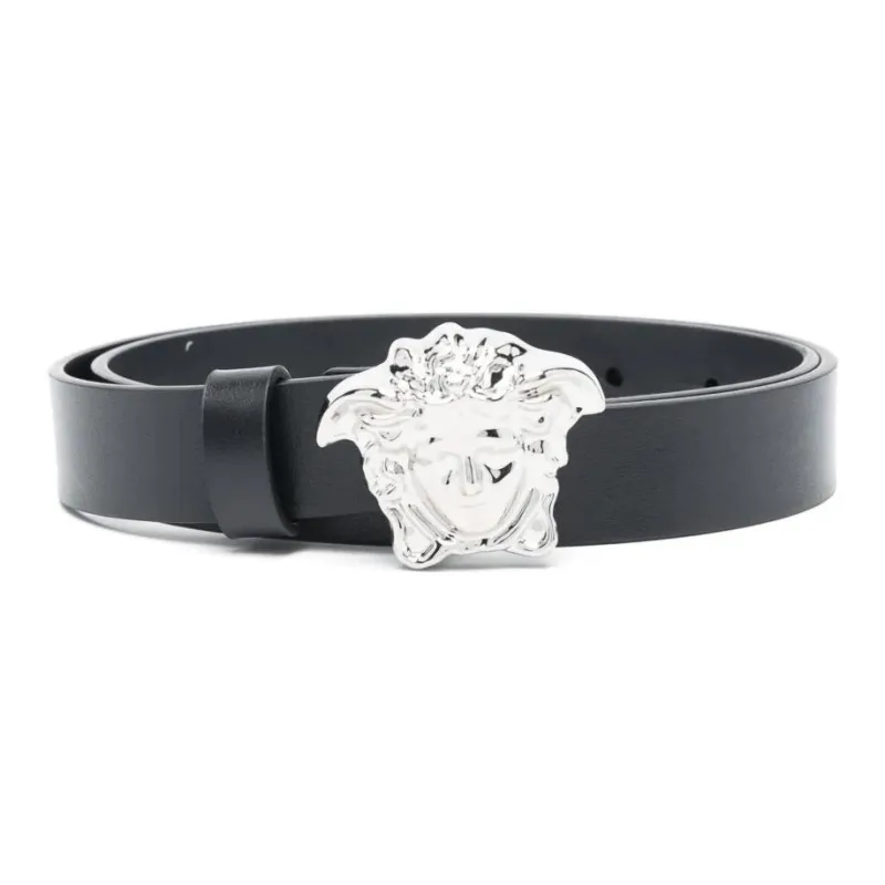 VERSACE Medusa Motif Reversible Belt-0