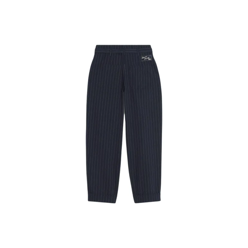 Maison Kitsune SS25 Casual Pants Women's Slate Gray-1