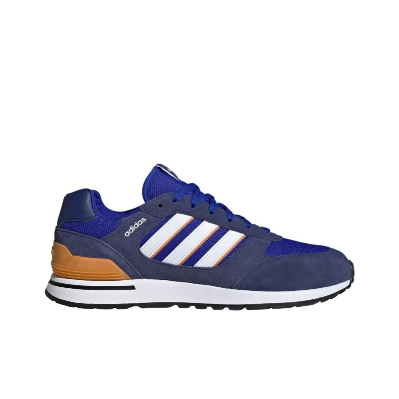 Adidas Run 80s Anti-Slip Wear-Resistant Low-Top Running Shoes Men's Blue-1