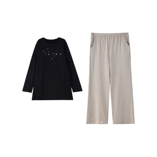 Jovini Pajama Set Women's Black