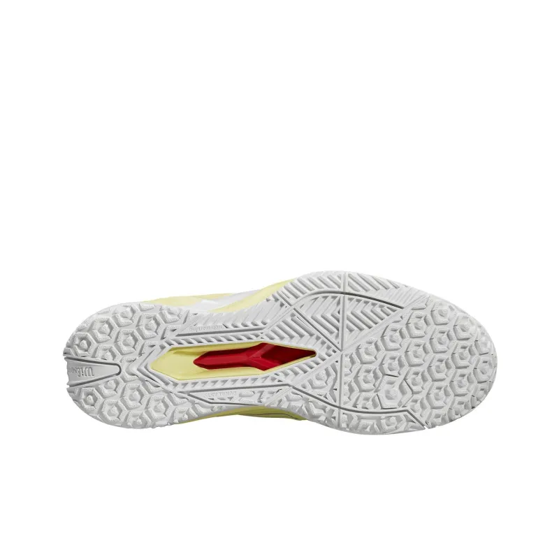 Wilson RUSH PRO 4.5 Anti Slip Wear Resistant Low Top Tennis Shoes Women's Yellow-3