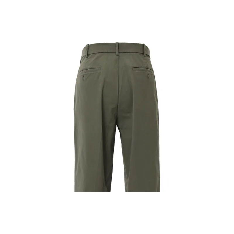 UNIQLO Casual Pants Men Olive-3