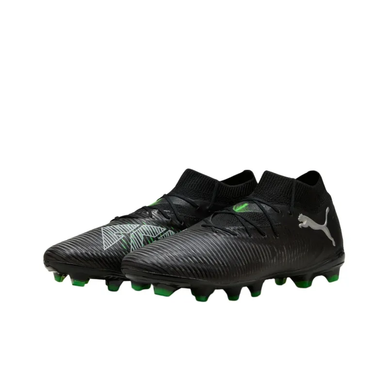 PUMA FUTURE 8 AG Short Rubber Studs FG Long Rubber Studs Anti Slip Wear Resistant Soccer Shoes Men's Black-1