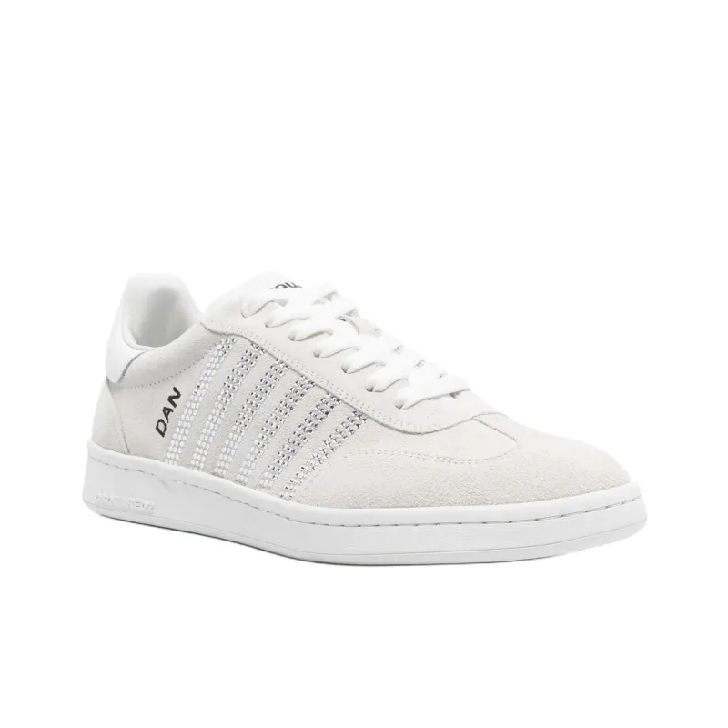 DSQUARED 2 Boxer Low Top Skateboard Shoes Men's White-2