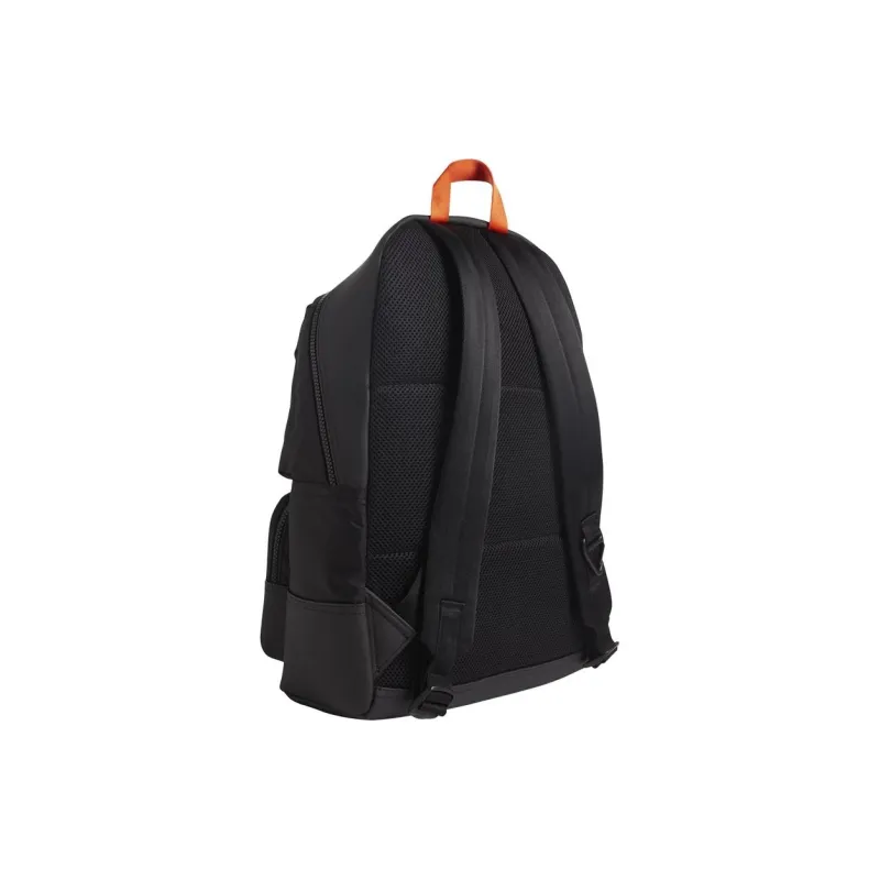 CK/Calvin Klein Polyurethane Travel Bags Backpack Large Size Men's Black-2
