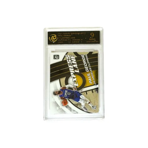 PANINI Paul George Clippers Optic Fast Lane Express Card Player Card 9 Points Graded Cards 1 Pc