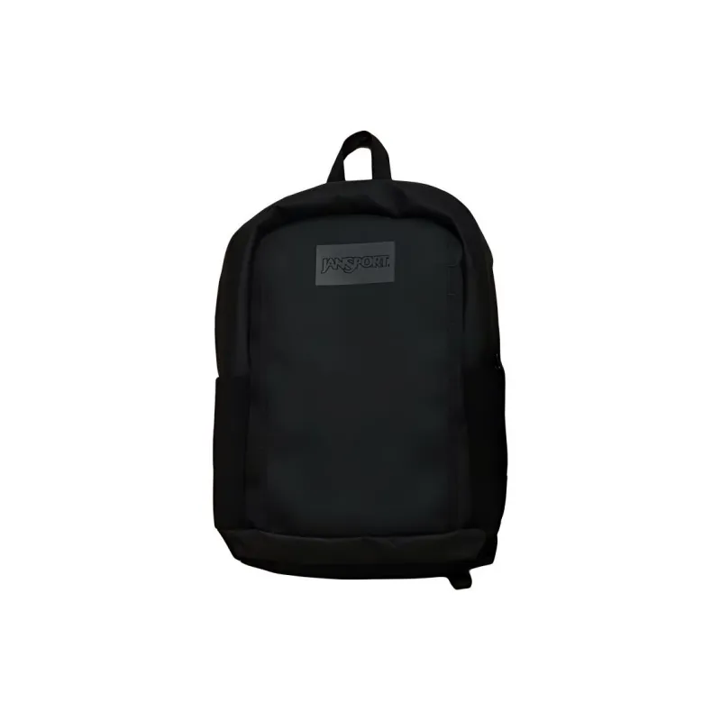 JanSport Polyester Backpack Large Size Unisex Black-2