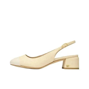 Stuart Weitzman/SW Gabby Chunky Heel High Heels 4.5cm Women's Beige