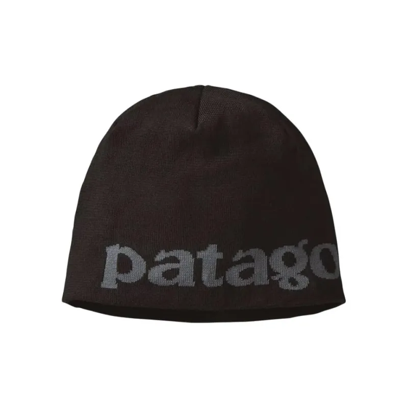 Patagonia Recycled Polyester Beanies Unisex Black-0
