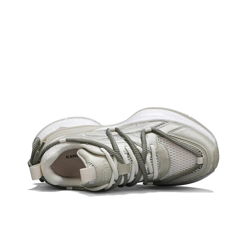 KANGLONG Cushioning, Slip Resistant, Abrasion Resistant, Breathable, Balance, Height Increasing Chunky Sneakers Men's-22