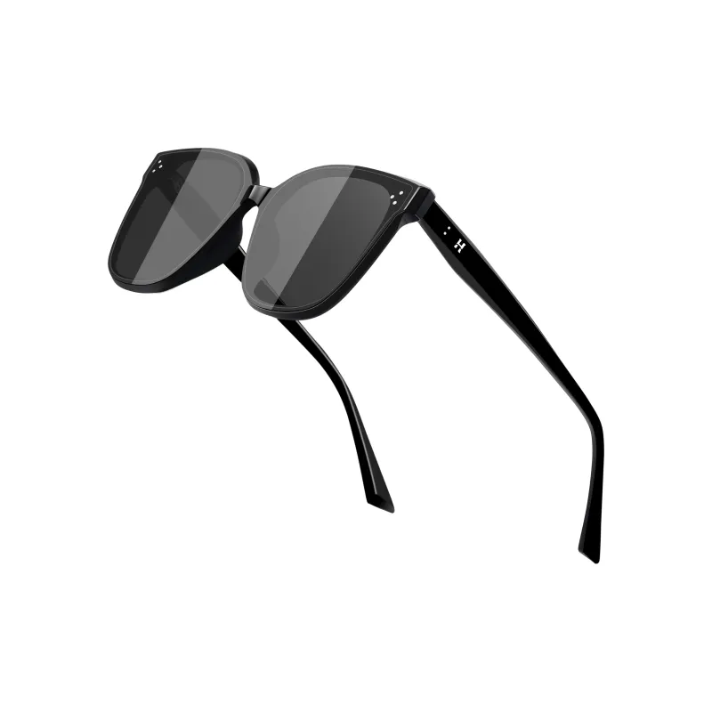 HLA TR/Memory Plastic Square Sunglasses Unisex-5