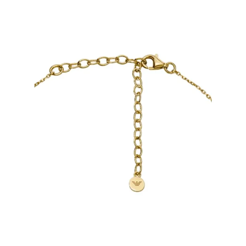EMPORIO ARMANI 925 Sterling Silver Necklaces Women's Gold-3