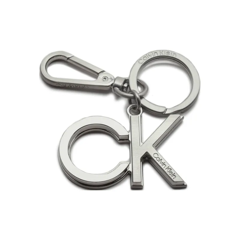 CK/Calvin Klein Grained Calfskin Wallets Card Holders Men's Black-4