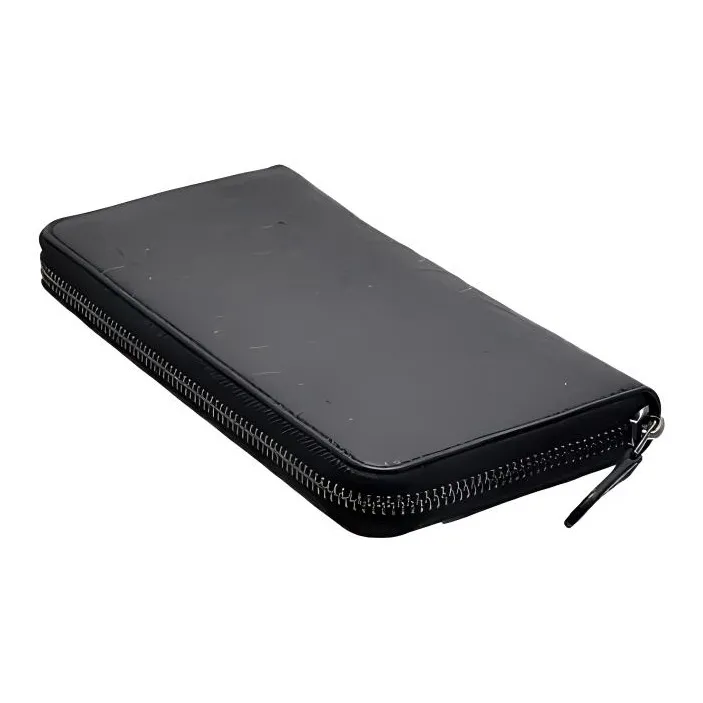COACH Accordion Wallet Calfskin Wallet Small Size Men's Midnight Navy-2