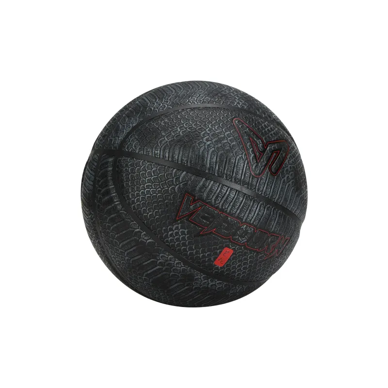 VEIDOORN Year Of The Snake Collection, Black Scale PU Basketball Black Size 7 Ball Street Training Competition Unisex-3