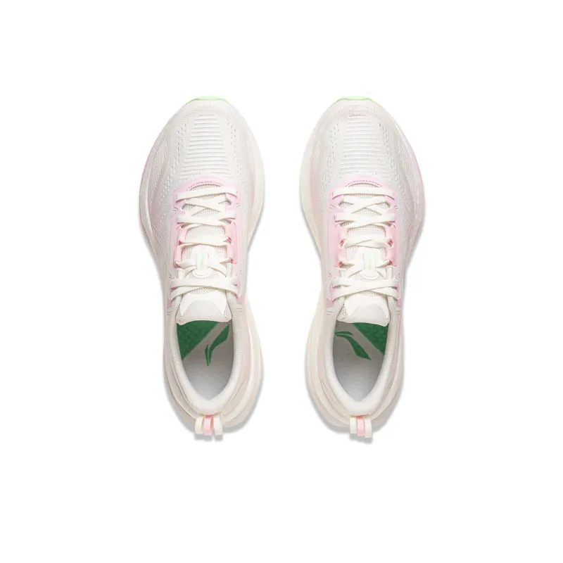 LiNing Wugui 5S 5.0 Low-Top Running Shoes Men's Valentine's Day Color Scheme-White Pink-3