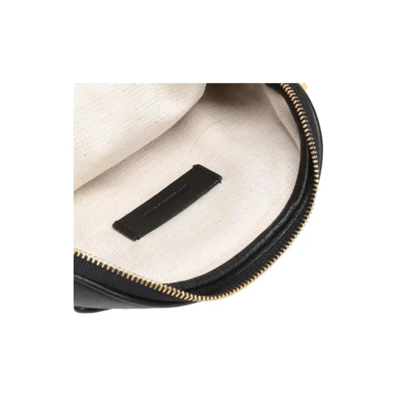 BALLY Vestige Cow Leather Camera Bag Shoulder Bag Crossbody Bag Women's Black-4