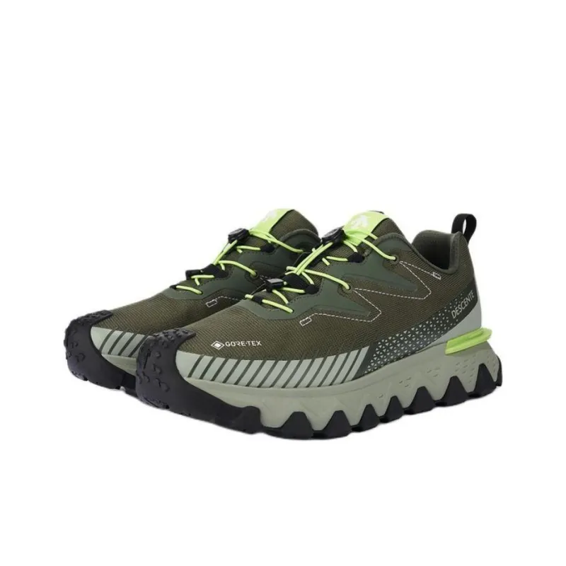 DESCENTE SKI STYLE Anti-Slip Wear-Resistant Low-Top Casual Shoes Men's Army Green-1