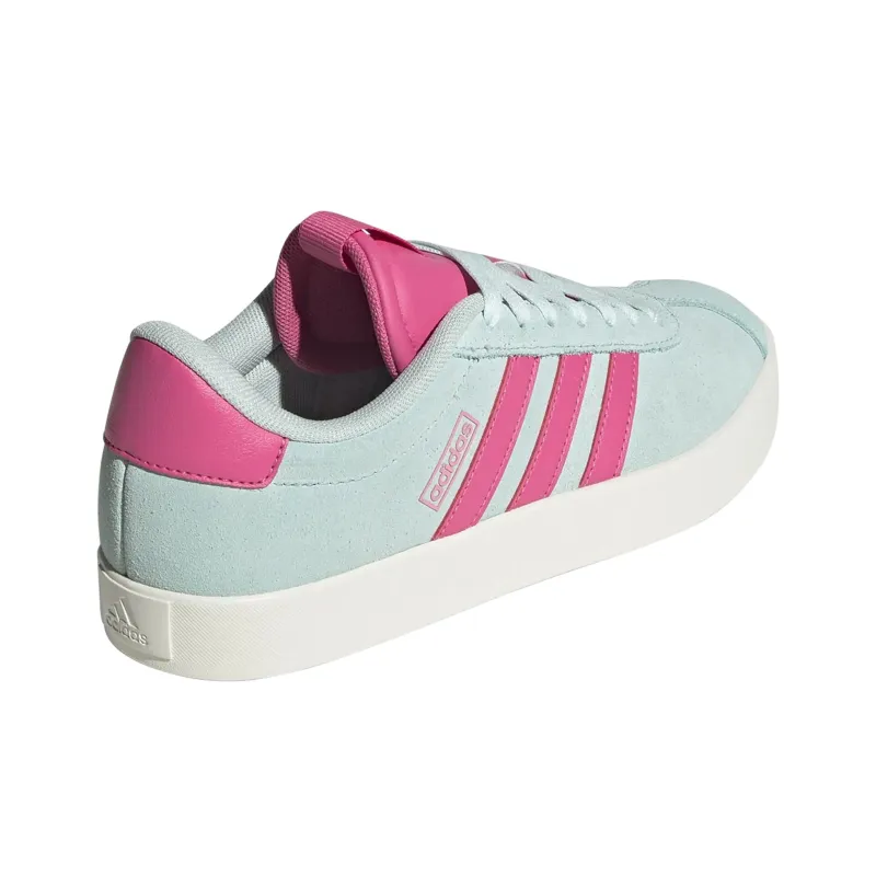 Adidas VL COURT 3.0 Anti-Slip Wear-Resistant Low-Top Skateboard Shoes Women's Blue-3
