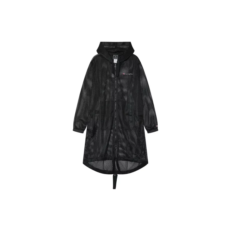 Champion Trench Coat Unisex Black-1