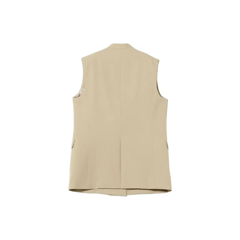 Beams Vests Women's Light Umber-1