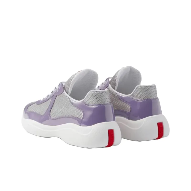 PRADA America's Cup Low-Top Casual Shoes Women's Purple-3