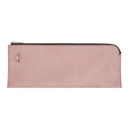 RICK OWENS/RO Grained Calfskin Wallet Men's Pink