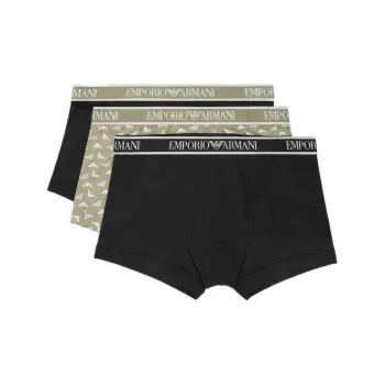 EMPORIO ARMANI Three pack Of Boxer Briefs With Core Logo Waistband