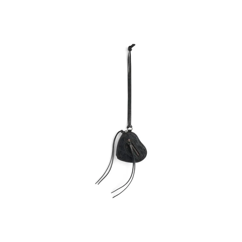 Balenciaga Lambskin Pendants Women's Black-1