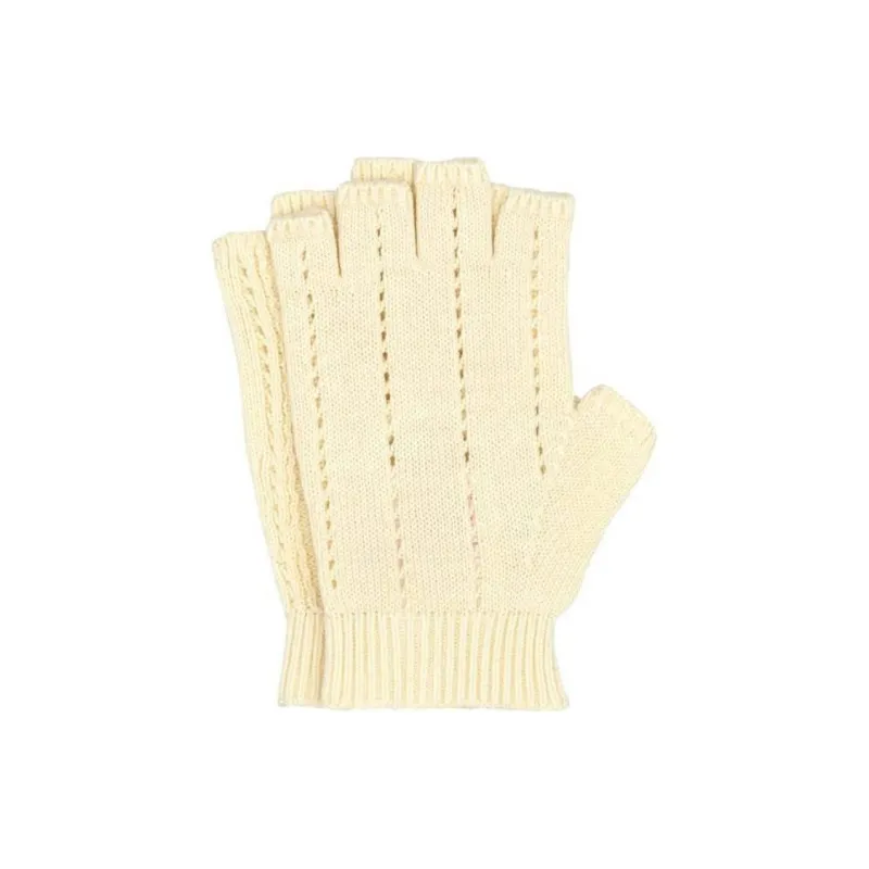 Valentino Fingerless Knitted Gloves-0