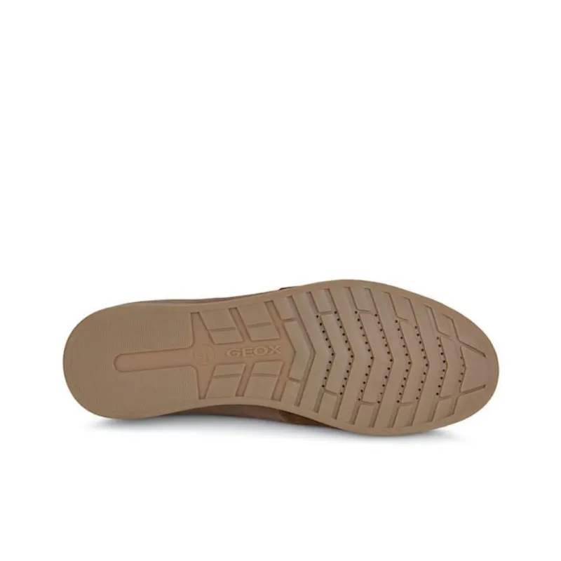 GEOX U Renan Slip-Resistant Low-Top Casual Shoes Men's Brown-6