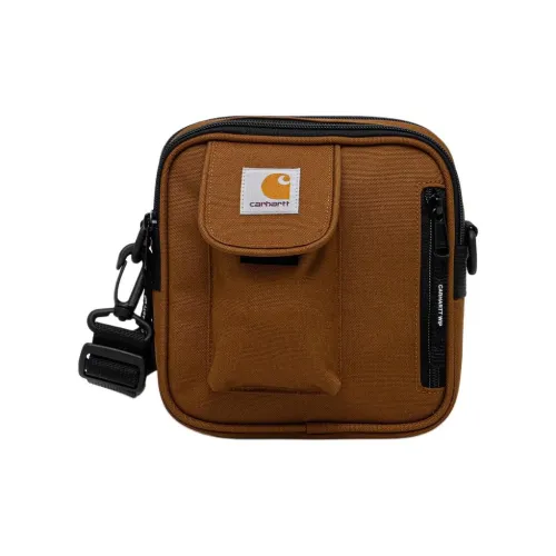 Carhartt WIP Polyester Crossbody Bag, Shoulder Bag Small Size Unisex Caramel Brown