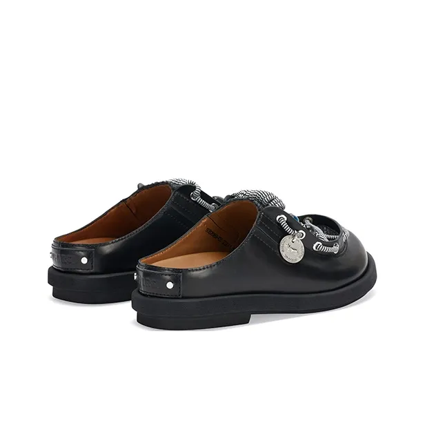 SUGARSU Abrasion-Resistant Slip-Resistant Wrap-toe Slippers Women's Black-3