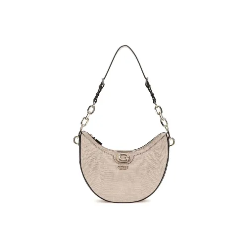 GUESS Polyurethane Shoulder Bag Women's Taupe