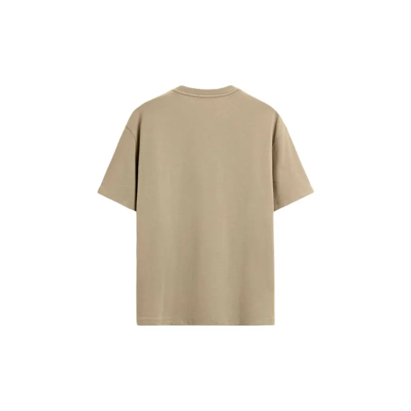 ZARA T Shirt Men's Dark Brown Yellow-1