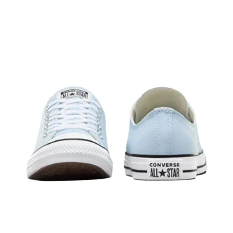 Converse Chuck Taylor All Star Anti-Slip Wear-Resistant Low-Top Canvas Shoes Unisex Blue-4