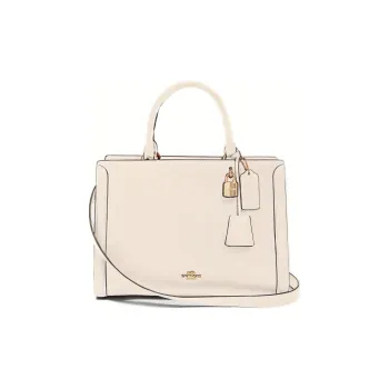 COACH Zoe Shoulder Bag Crossbody Bag Handbag Large Size Women's White