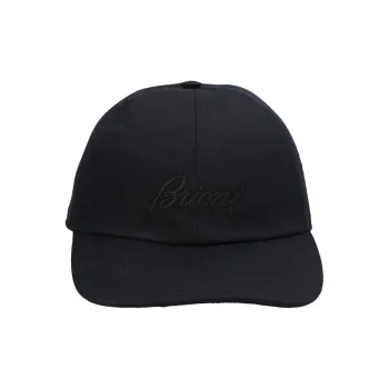 BRIONI Cotton Baseball Caps Men's Blue