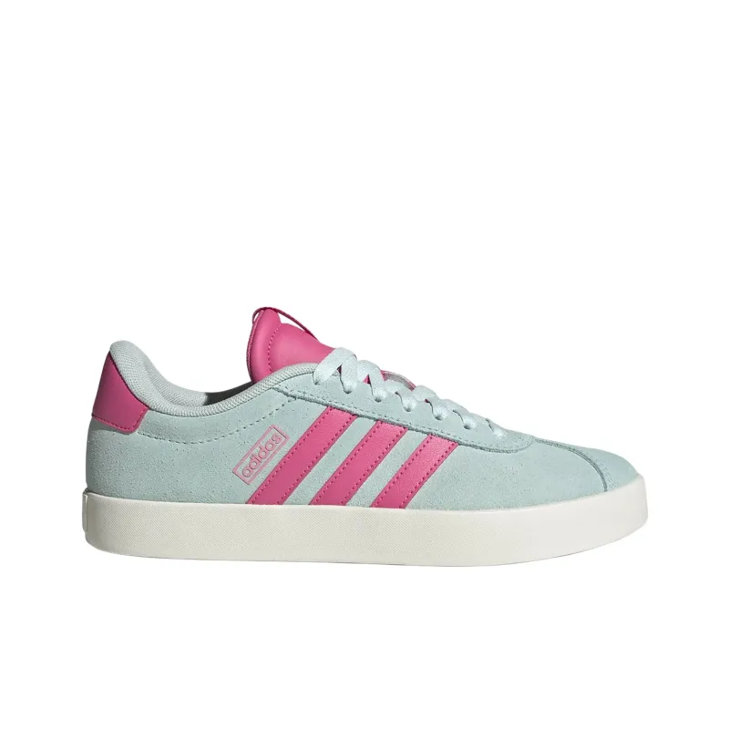 Adidas VL COURT 3.0 Anti-Slip Wear-Resistant Low-Top Skateboard Shoes Women's Blue-1